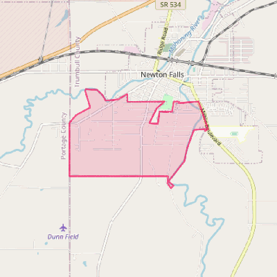 Map of South Canal