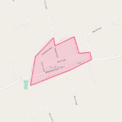 Map of South Salem