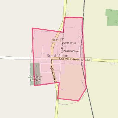 Map of South Solon