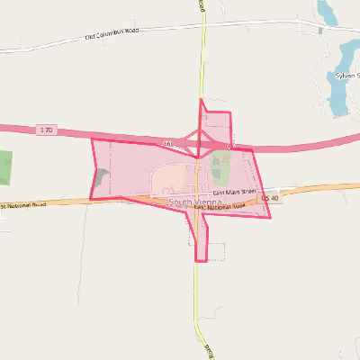 Map of South Vienna