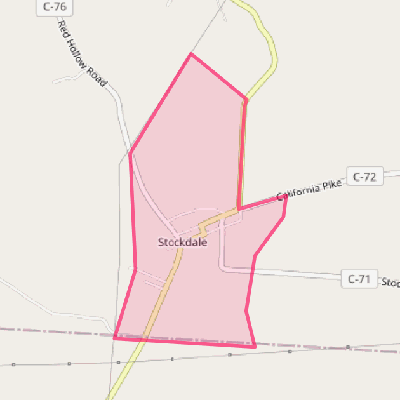 Map of Stockdale