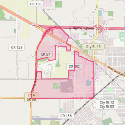 Map of Stony Prairie