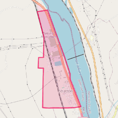 Map of Stratton