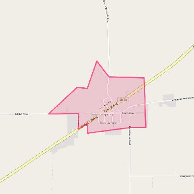 Map of Sulphur Springs