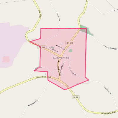 Map of Summerfield