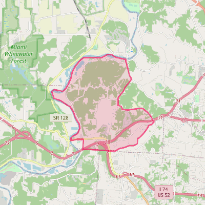 Map of Taylor Creek