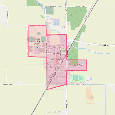 Map of Tontogany