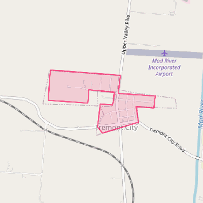 Map of Tremont City