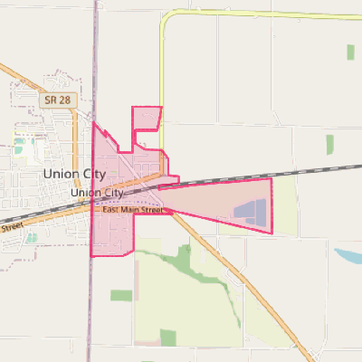 Map of Union City