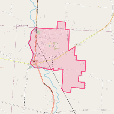 Map of Utica