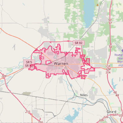 Map of Warren