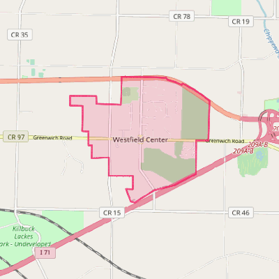 Map of Westfield Center