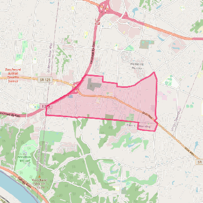 Map of Withamsville