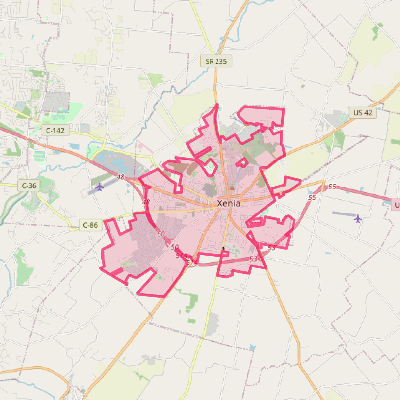 Map of Xenia