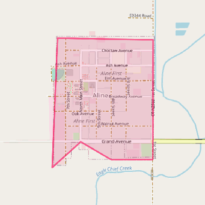 Map of Aline