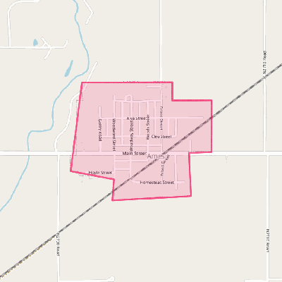 Map of Ames