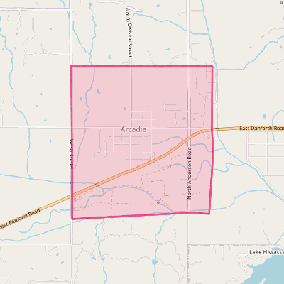 Map of Arcadia