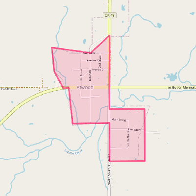 Map of Atwood