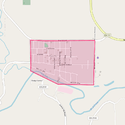 Map of Avant