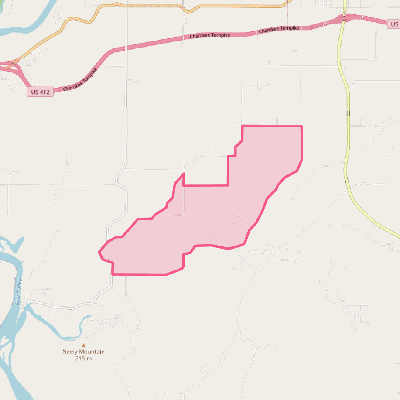 Map of Ballou