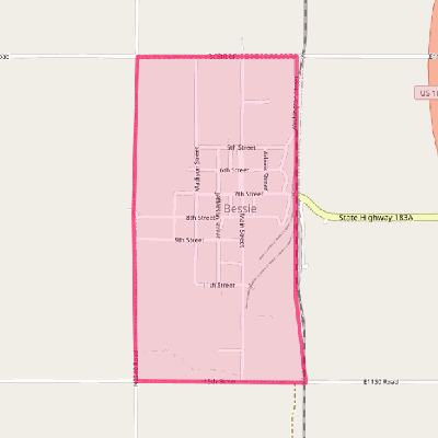 Map of Bessie