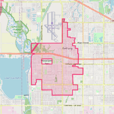 Map of Bethany