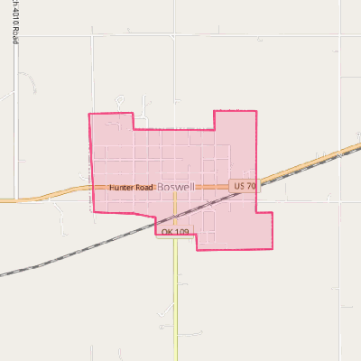 Map of Boswell