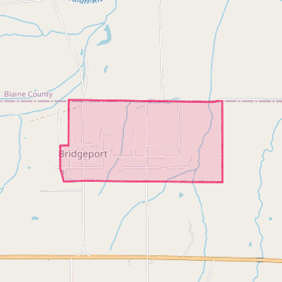 Map of Bridgeport