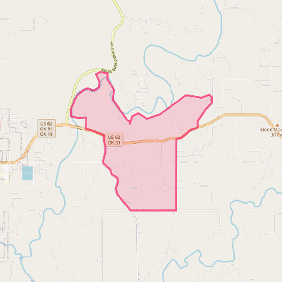 Map of Briggs