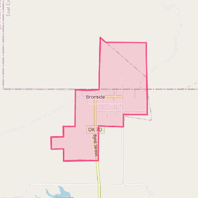 Map of Bromide