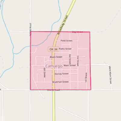 Map of Camargo