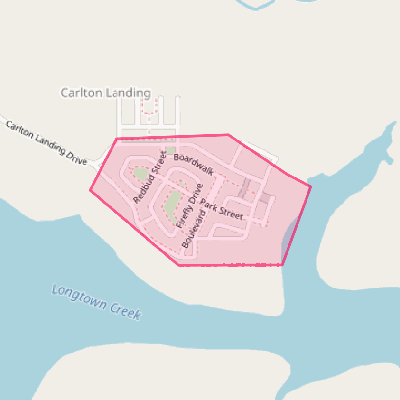 Map of Carlton Landing