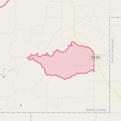 Map of Cedar Crest