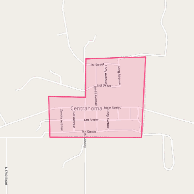 Map of Centrahoma