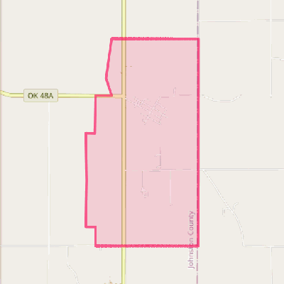 Map of Coleman