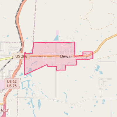 Map of Dewar