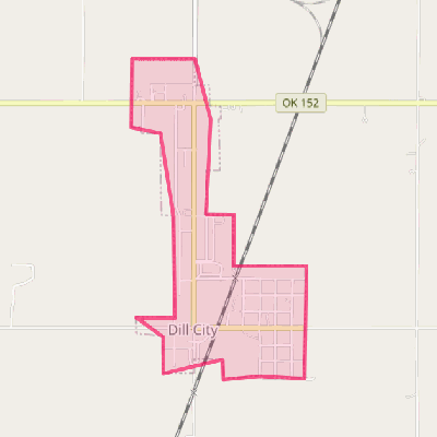 Map of Dill City