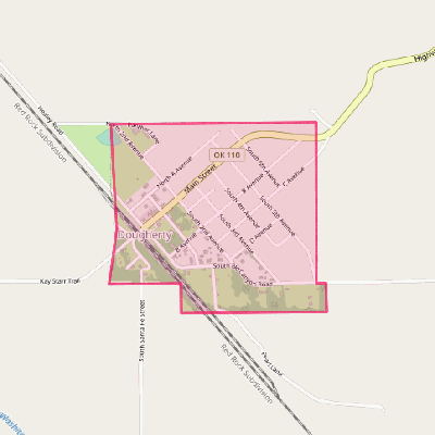 Map of Dougherty