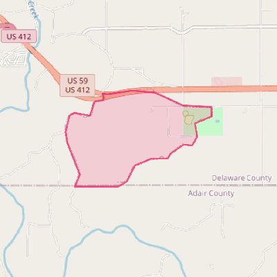 Map of Dripping Springs