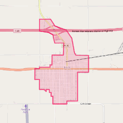 Map of Erick