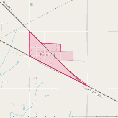 Map of Fairmont