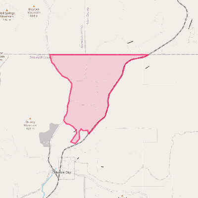 Map of Flute Springs