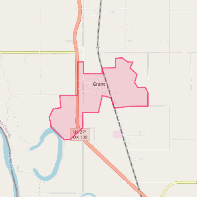 Map of Grant