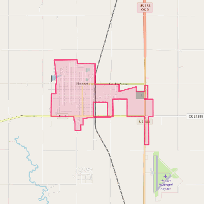 Map of Hobart