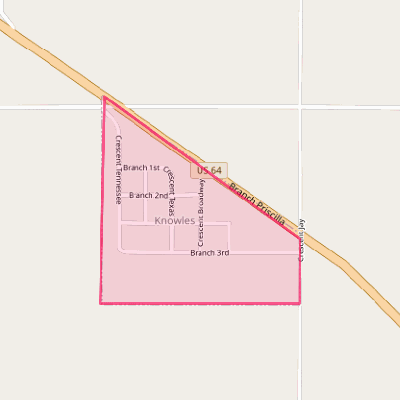 Map of Knowles