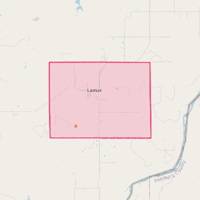 Map of Lamar