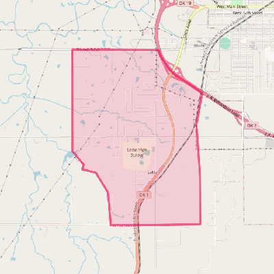 Map of Latta