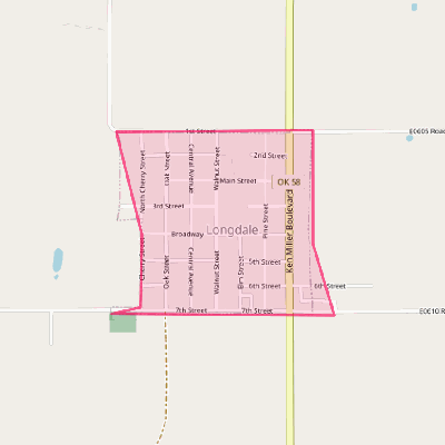 Map of Longdale