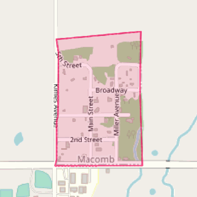 Map of Macomb