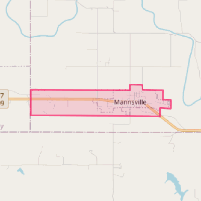 Map of Mannsville